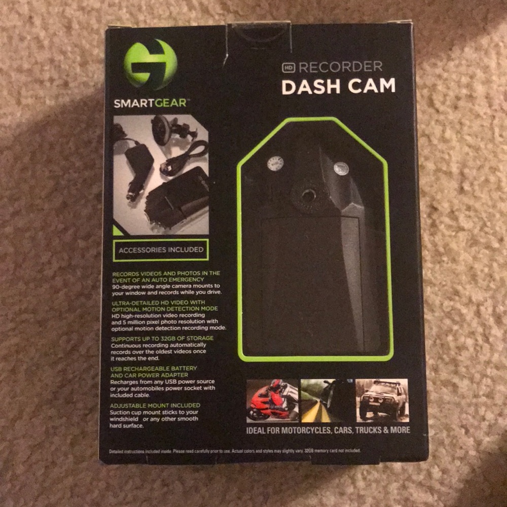 Smart Gear Dash Cam Recorder 🎥